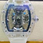 Super Clone Richard Mille RM 53-02 Double Tourbillon Sapphire Watch 
